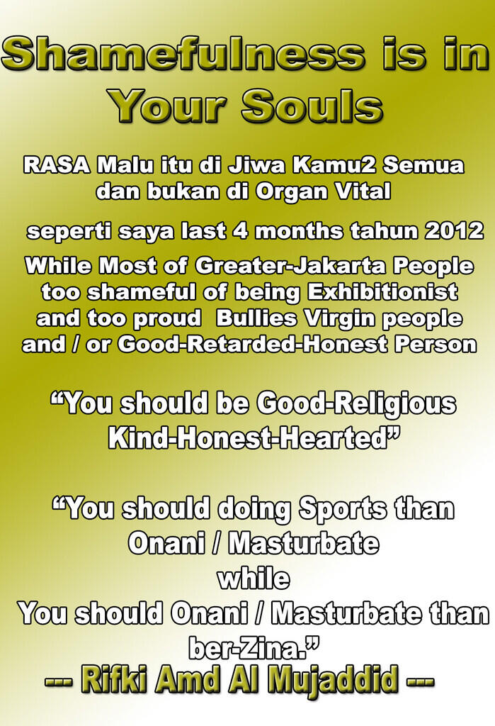 &#91;Muhasabah Kebangsaan&#93; This is How to be True-Good Muslims. An Advices from Me...