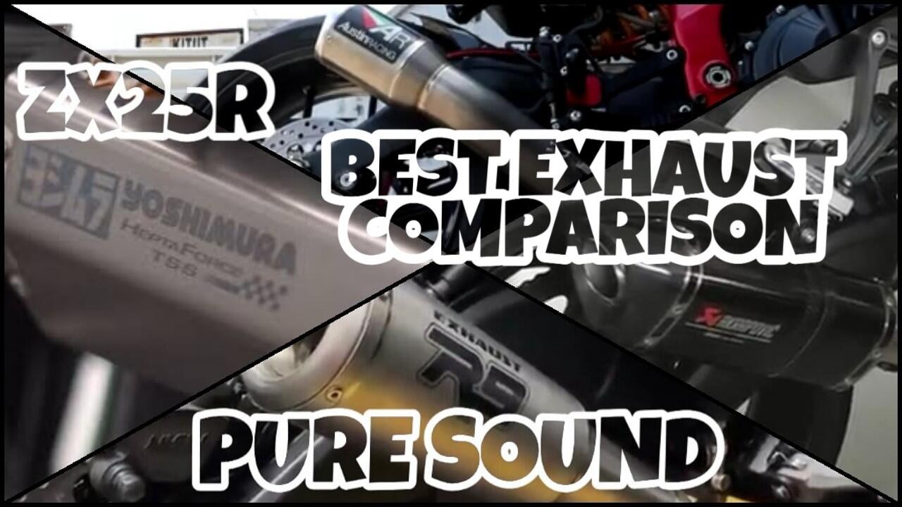 Gila Sampai Keluar Api !!! Komparasi Suara Knalpot ZX25R yang Bikin Eargasm