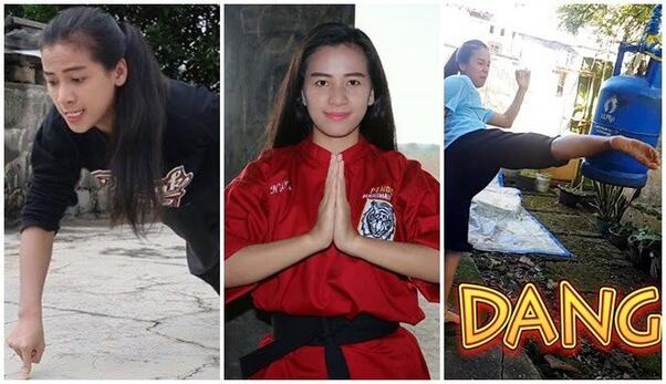 Pesilat Lampung Cynthia Chandranaya dan Kontroversi Kesaktiannya , Aksinya Hebat .