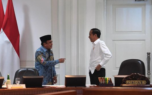 Jokowi Sempat Rapat Bareng Menag Sebelum Ada Hasil Positif