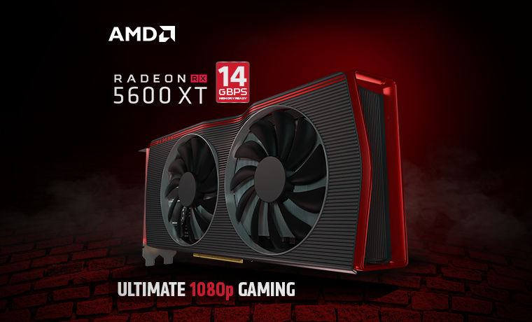 Radeon™ RX 5600XT Makin Kuat Gan! Dukungan Bandwidth 14Gbps!