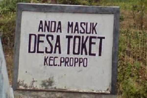 10 Nama Desa Paling Lucu DI INDONESIA. NYENTRIK ABIS!!!