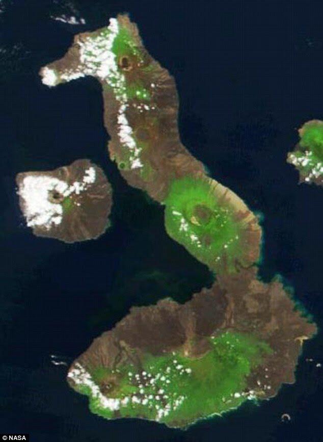 Kepulauan Yang Menyerupai Hal-Hal Aneh dan Indah jika dilihat dari langit