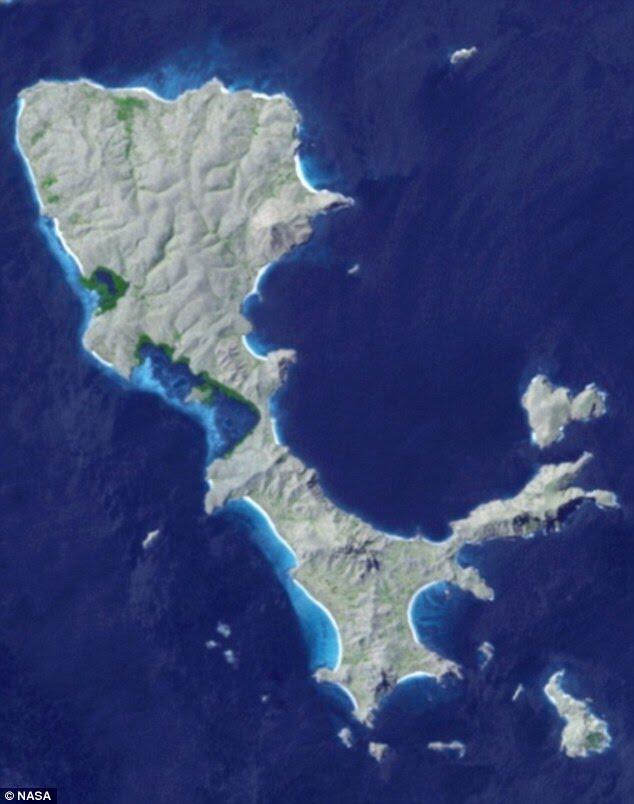 Kepulauan Yang Menyerupai Hal-Hal Aneh dan Indah jika dilihat dari langit