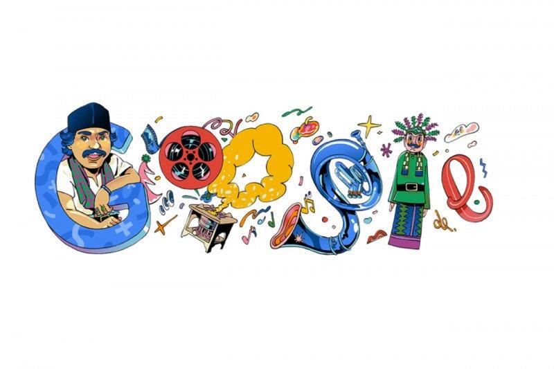 Ulang Tahun Benyamin Sueb ke-81 pada Google Doodle