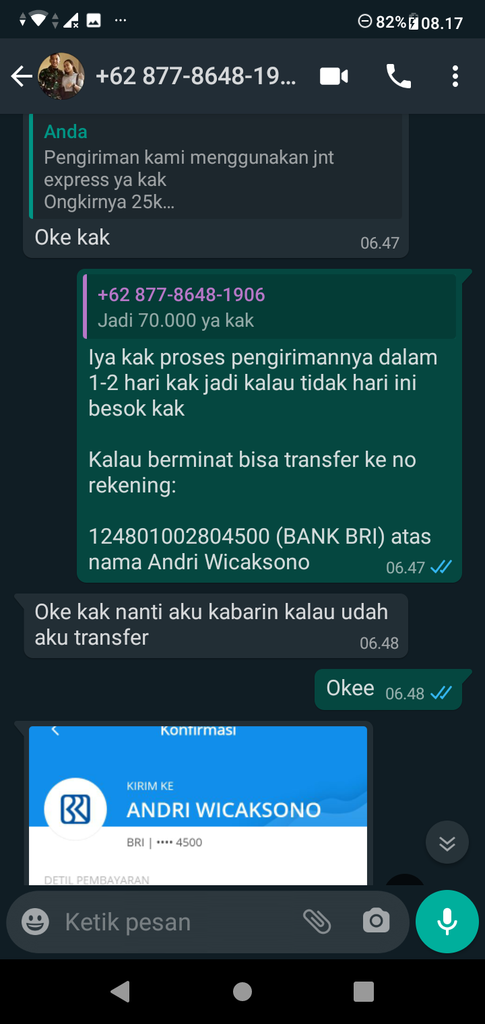 Penipuan Jual Beli Online Berkedok Aktivasi Link Aja