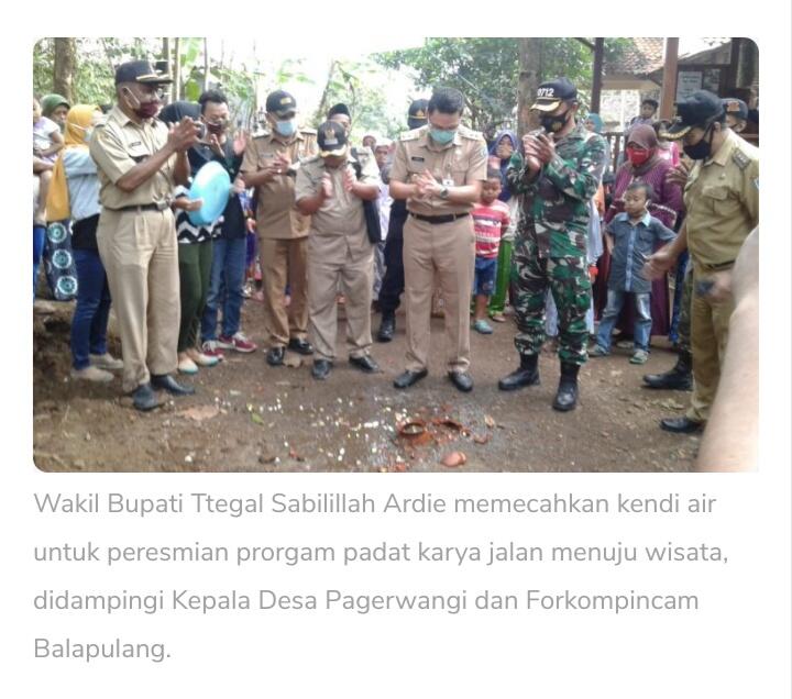 &#91;Coc Tegal&#93;Sedari Padat Karya Sampai Wisata Agro, Warga Tegalpun Mulai Tersenyum