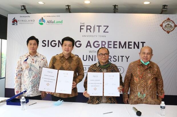 Gandeng Yayasan Sahid Jaya, Hong Kong Kingland Wujudkan Konsep University Town
