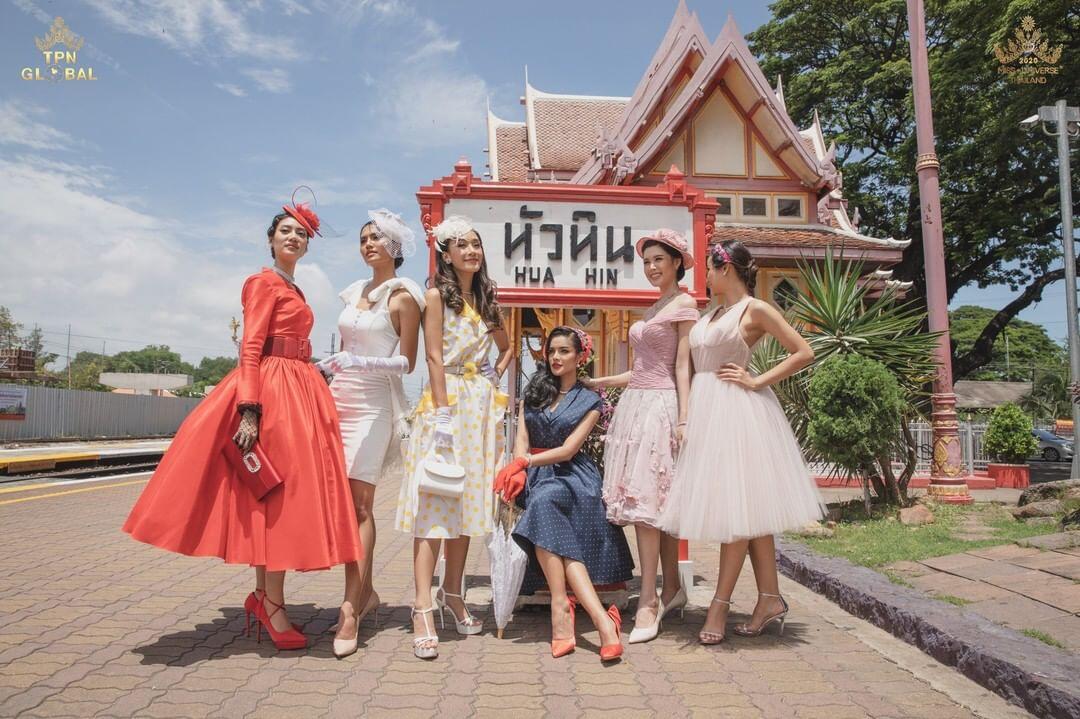 Unik, Peserta Miss Universe Thailand Tampil Cantik Dengan Gaun Tempoe Dulu