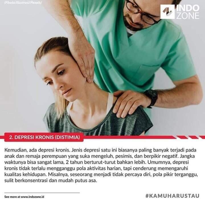 Jenis Depresi Yang Sering Dialami Orang