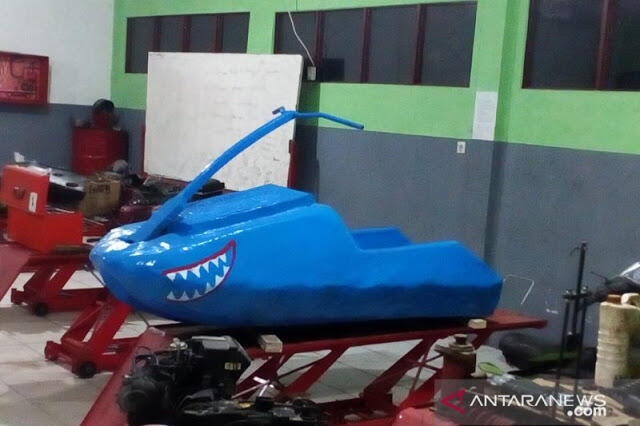 Sumbangan Karya Anak SMKN 1 Paloh, Medium Jet Ski Untuk Majukan Sektor Pariwisata