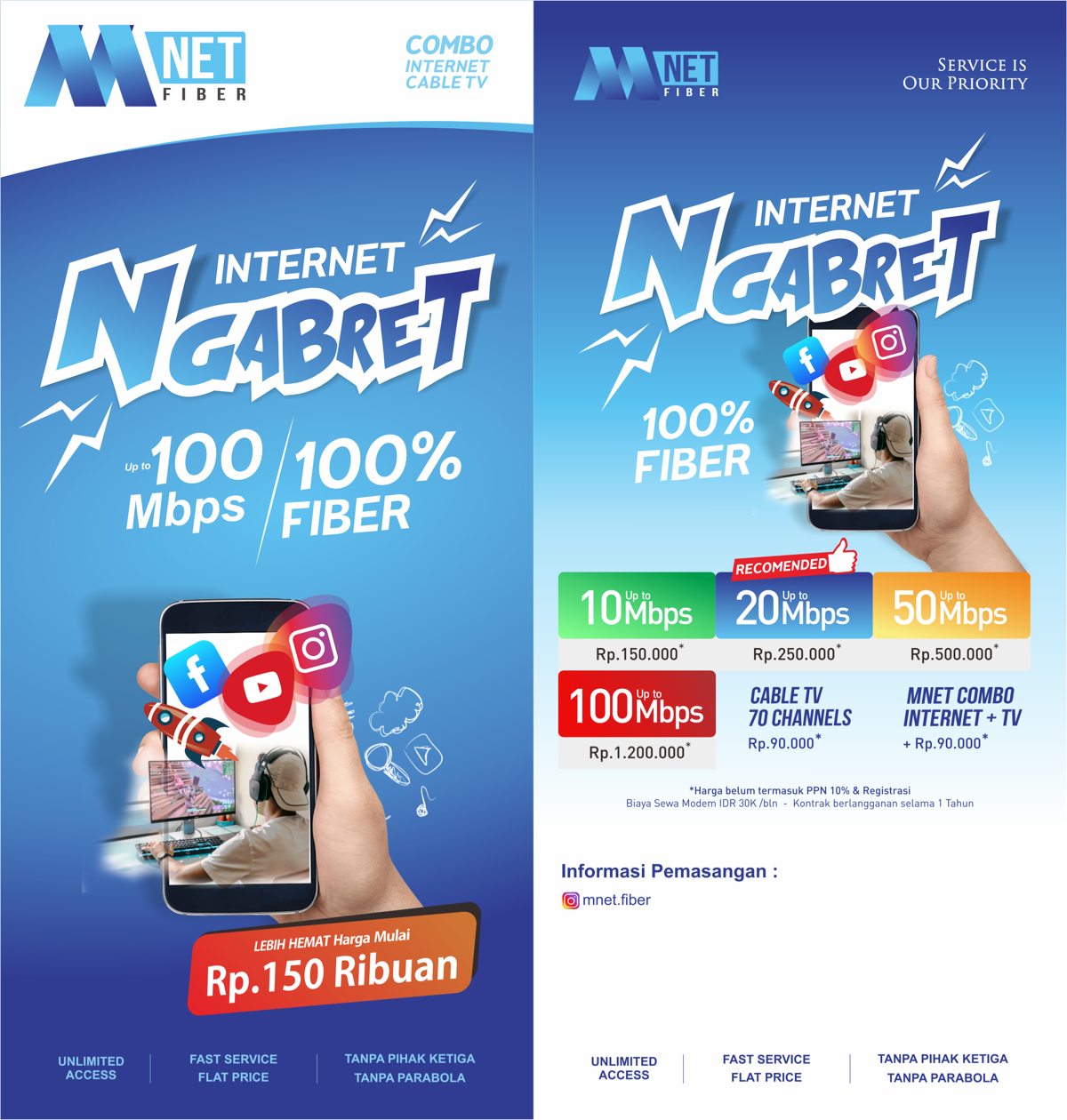PASANG MNET SEKARANG! Untuk Wargi Bandung