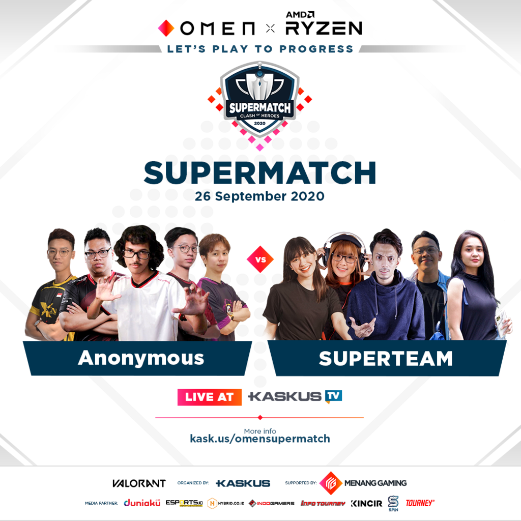 Selamat, Tim Anonymous Keluar Sebagai Juara OMEN Class of Heroes Supermatch