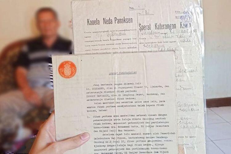 Viral Surat Cerai Presiden Pertama Dijual, Harganya Selangit!