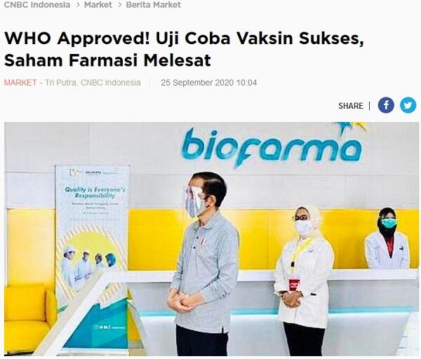 Kabar Gembira (?) Tentang Kesiapan Vaksin Covid-19 Dan Implikasinya.