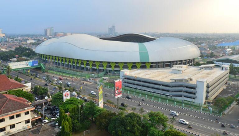 Persiapan Stadion U-20 FIFA 2021 ke-23 turnamen Piala Dunia U-20 Indonesia. 