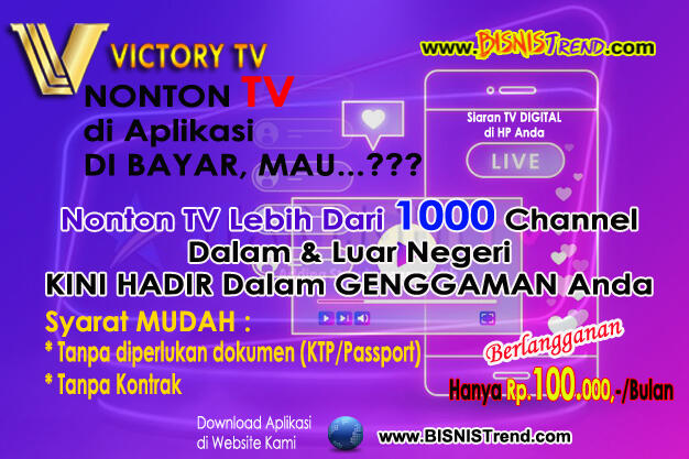 Nonton 6000 TV CHANNEL via Aplikasi Android