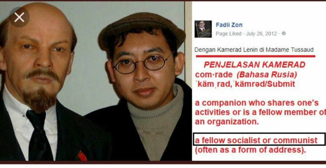 KAMI Berseru Peringati G30S/PKI, Fadli Zon Teriak: Rezim Komunis, Ganas & Kejam!