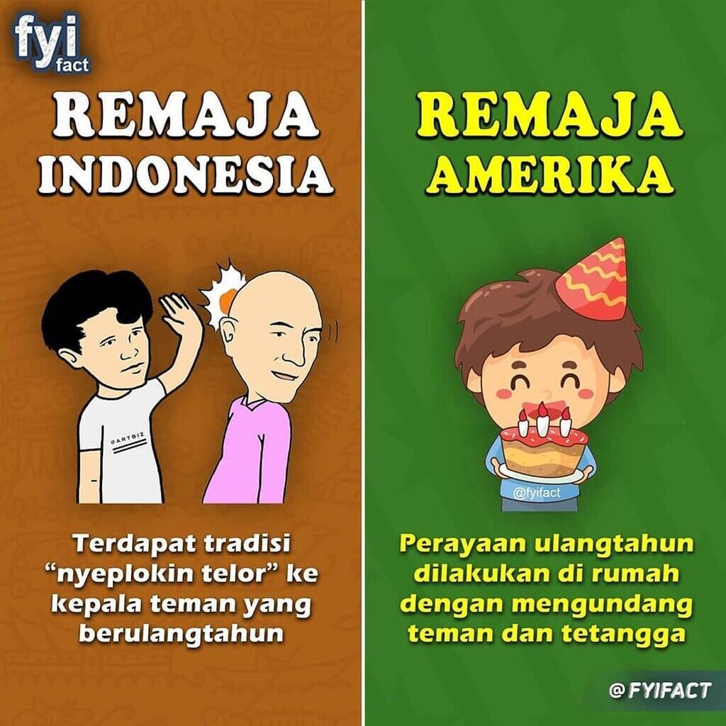 Perbedaan Remaja Indonesia Dengan Amerika