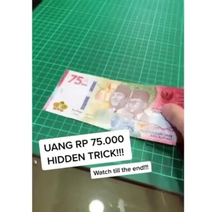 Viral Video Pecahan Uang Rp. 75000 Bisa 'Menyanyi' Indonesia Raya, Ini Penjelasannya!