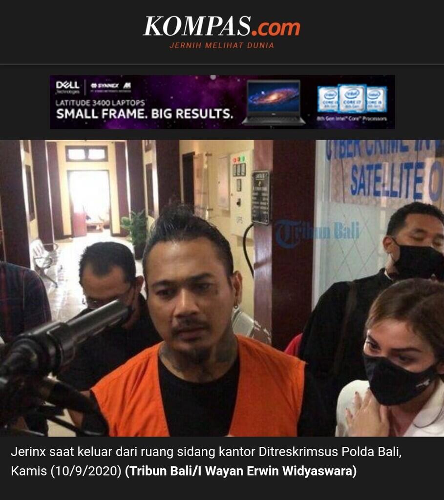 Jerinx Diminta Jadi Kepala Blok di Sel Tahanan