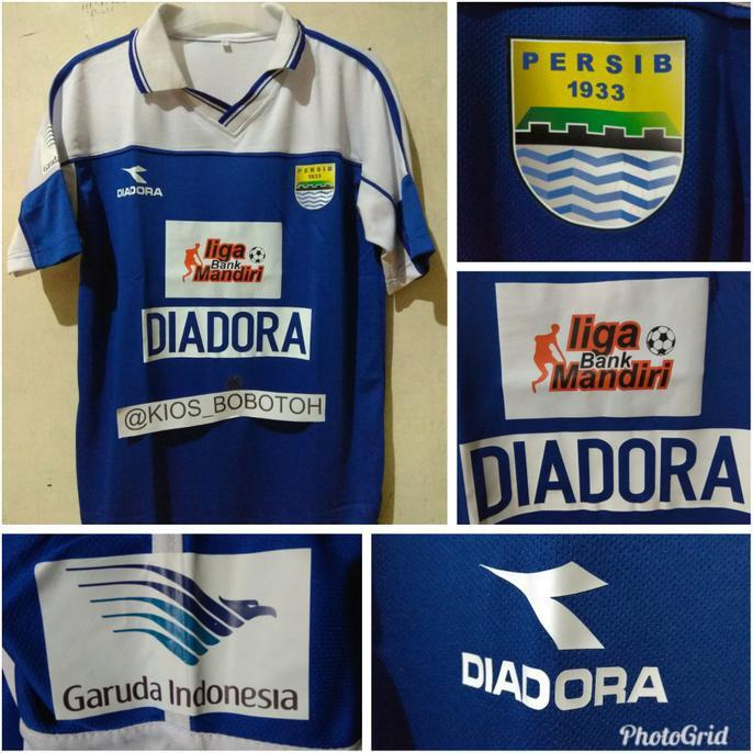 Yuk Flashback Jersey Kandang Persib Periode 2000-2004!