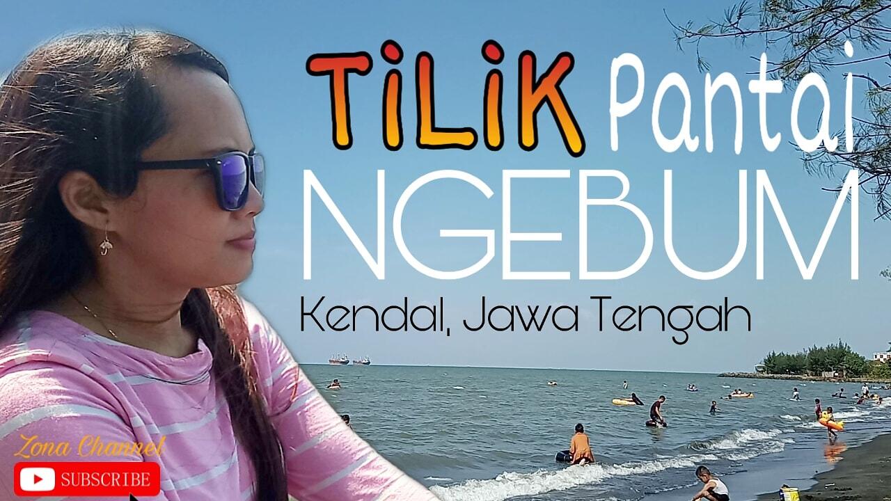 Piknik di Pantai Ngebum Kendal Jawa Tengah