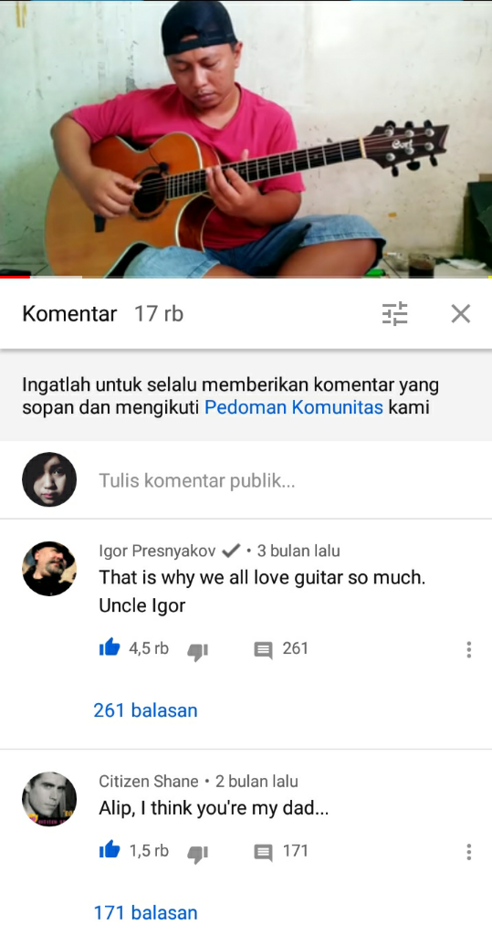 Ini Dia Gitaris Terbaik Dunia; Ternyata Berasal Dari Indonesia.