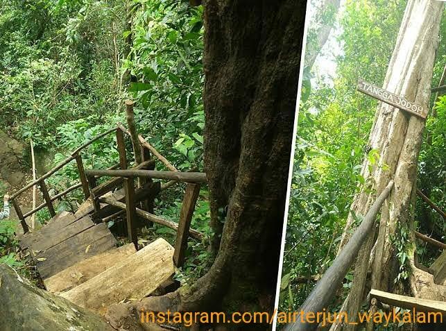 Keindahan Tersembunyi Hidden Waterfall - Air Terjun Way Kalam Lampung Selatan