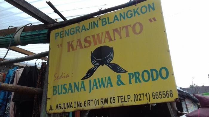 &#91;Coc Reg. Solo&#93; Sejarah Kampung Blangkon Potrojayan