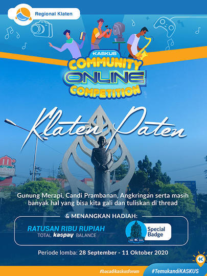 (COC_Reg_Kalten)Kampung Pecel Wisata Kuliner di Daerah Klaten