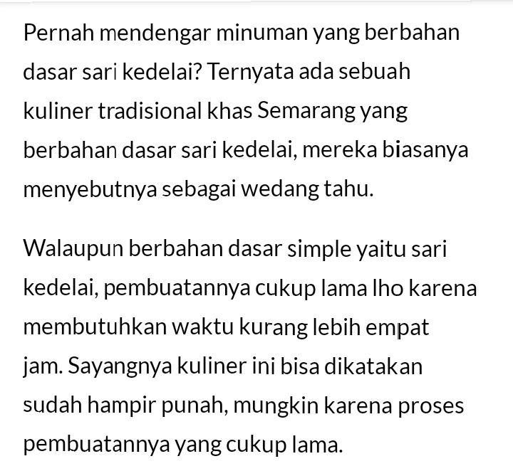 &#91;Coc Reg Semarang&#93; Mengenal Kuliner Khas Semarang, Ada yang Hampir Punah! Benarkah?