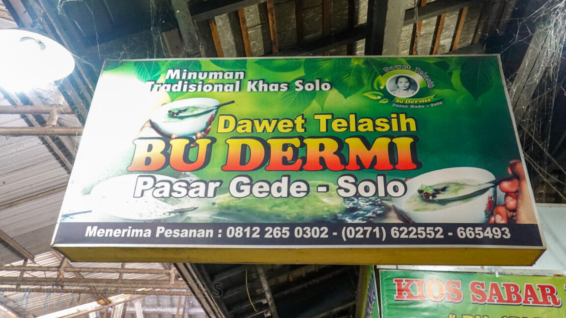 &#91;Coc Reg. Solo&#93; Harta Karun di Pasar Gede Solo Bernama Es Dawet Telasih Bu Dermi