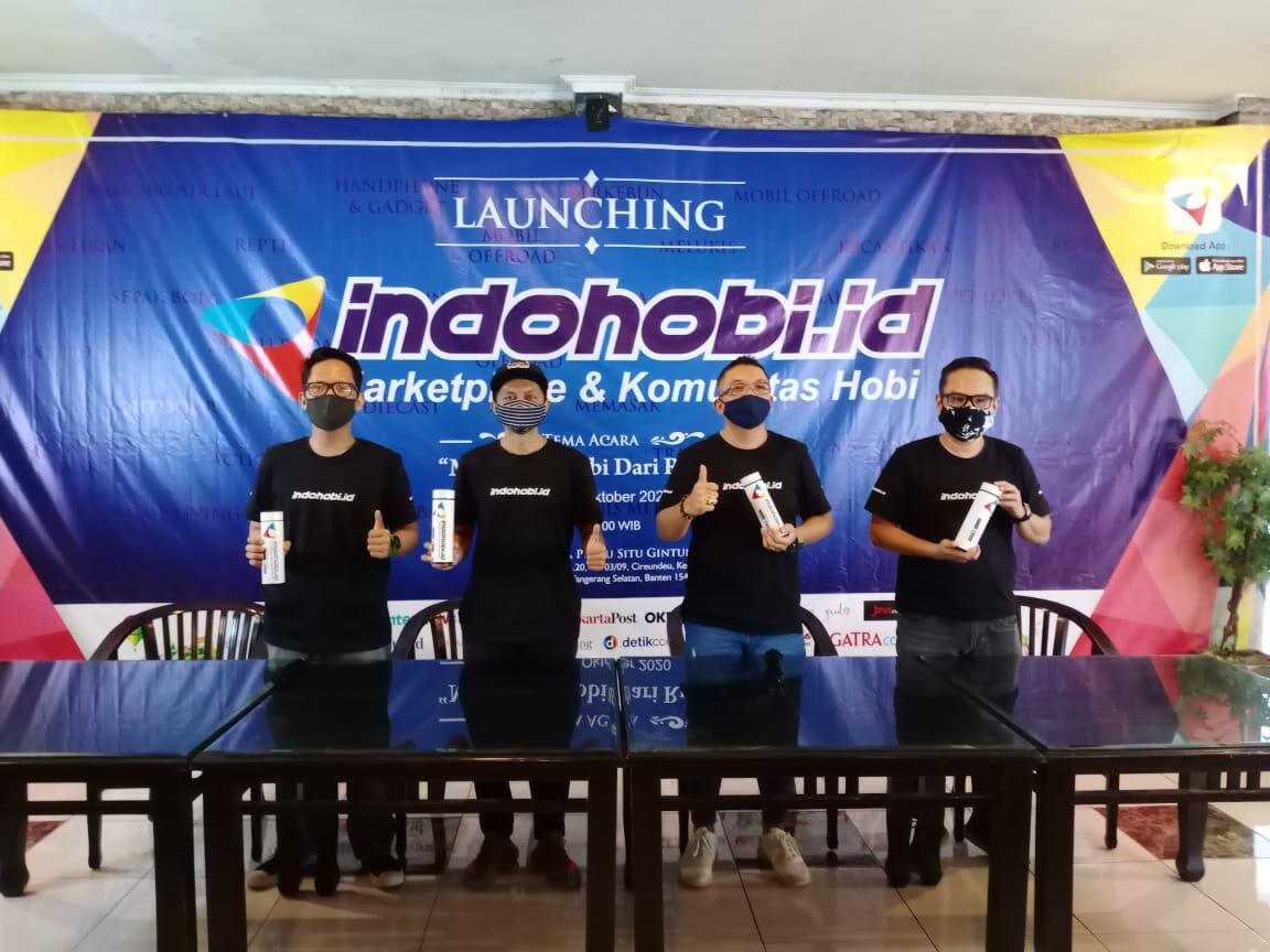 Launching Indohobi.id 'Menjalani Hobi Dari Rumah' Menjadi Tema Utama