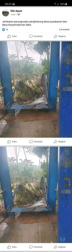 Cianjur Selatan Berduka: Kecamatan Agrabinta dan Leles Diterjang Banjir Plus Longsor