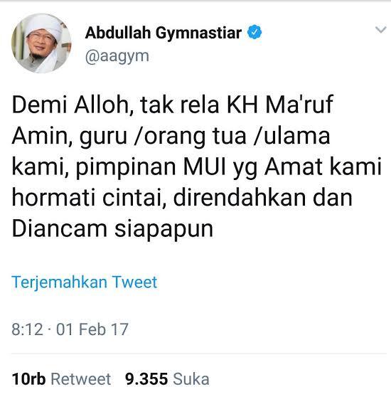 Minta Tak Dibui, Pengunggah Kolase Ma'ruf-'Kakek Sugiono' Mau Cium Kaki Ma'ruf