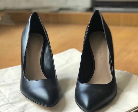 charles and keith lace heels