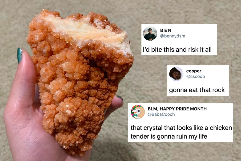 Viral Karena Mirip Sepotong 'AYAM KFC', Ternyata Bongkahan Kristal Yang Unik !