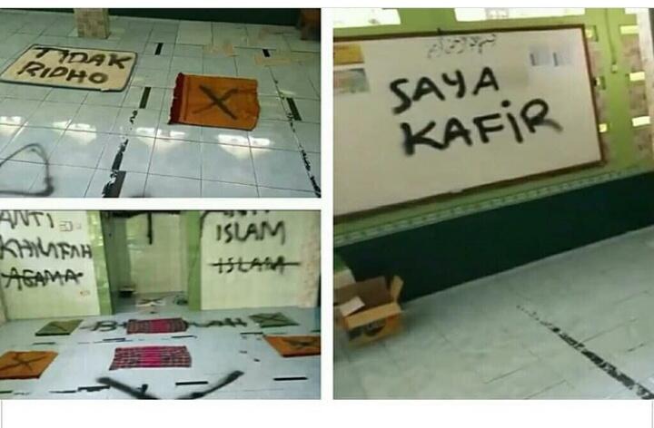 Vandalisme Di Mesjid Darussalam, Pelakunya Mengalami Depresi, Haruskan Dikecam? 