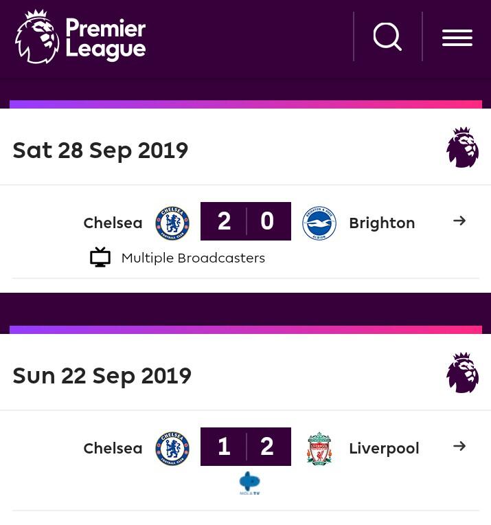 Kemiripan dari Kemenangan Pertama Chelsea di Kandang Sendiri