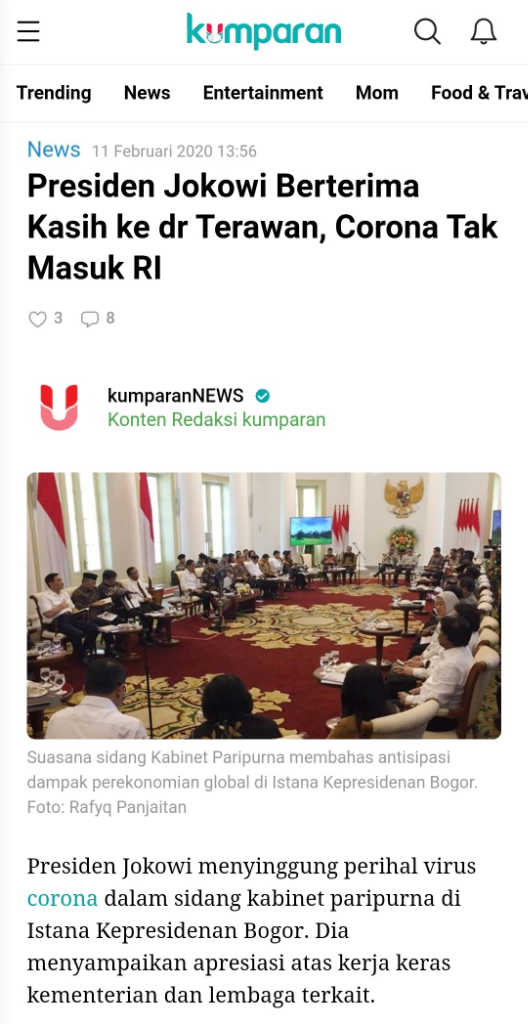 Jokowi Bicara 7 Bulan Corona: Tidak Perlu Sok-sokan Lockdown Provinsi