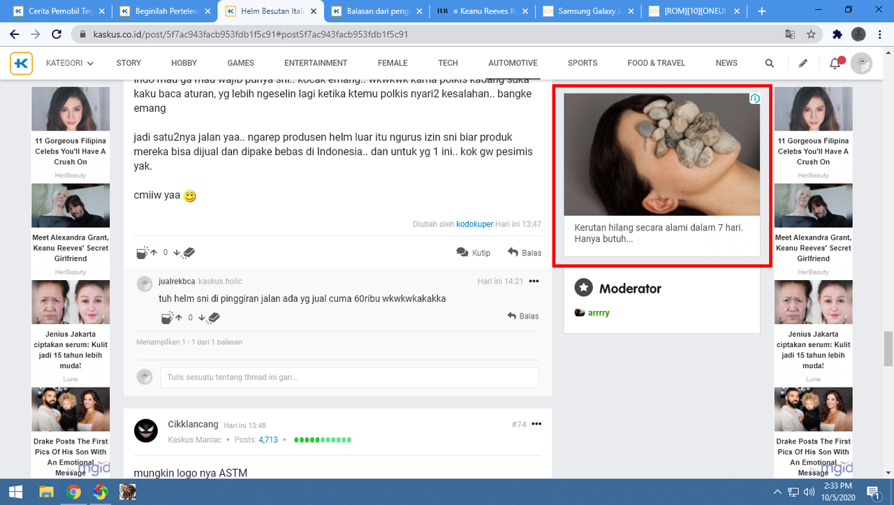 clickbait tergoblok