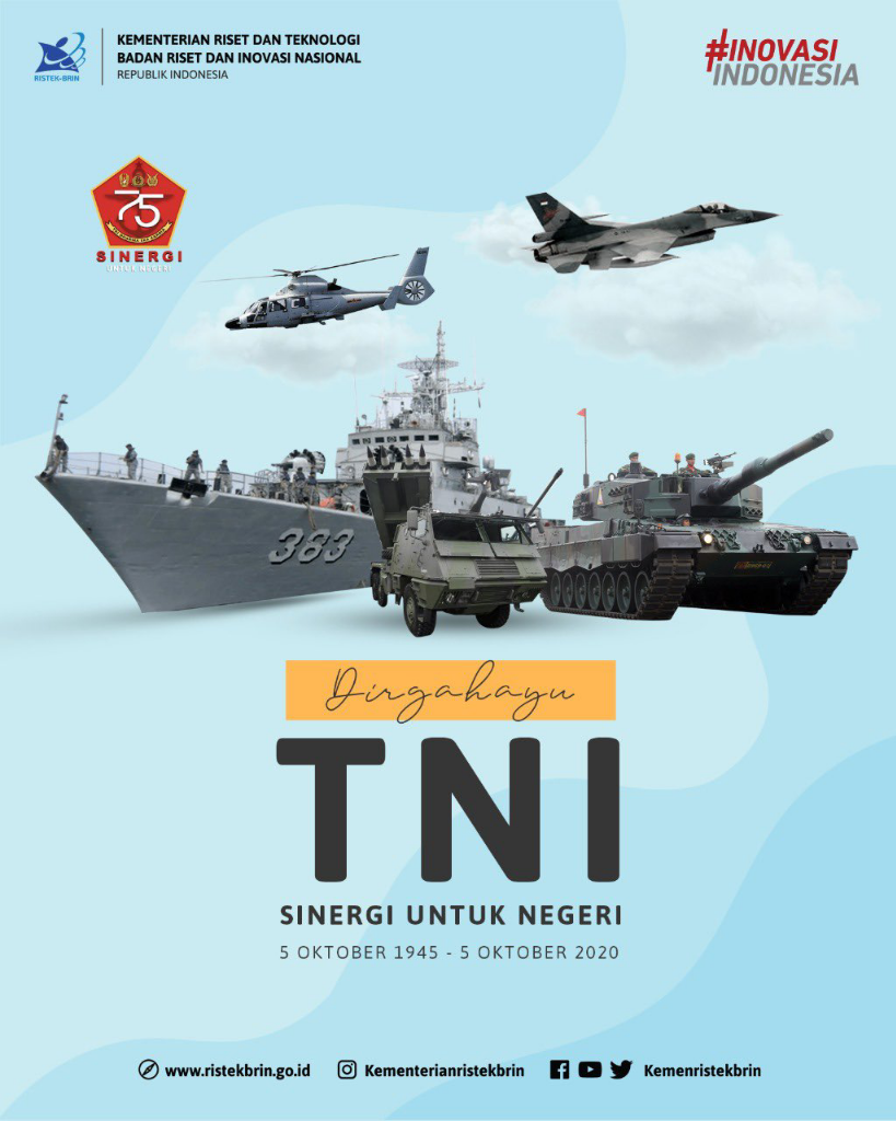 Karena Maslah Ini, Postingan Ucapan &quot;HUT TNI ke-75&quot; milik KEMENHAN di Hujat Netizen