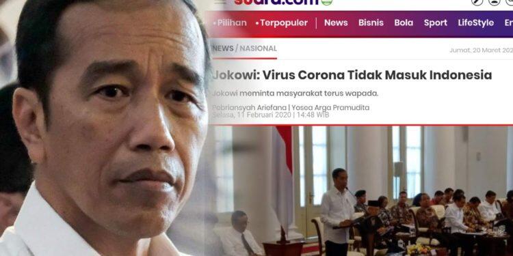 Jika Klaim Jokowi Soal Covid-19 Benar, Tdk Mungkin Indonesia Dilarang Masuk Ke Negara
