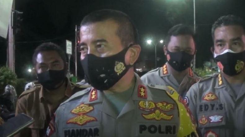 Demo Rusuh Omnibus Law di Serang Banten, 2 Polisi Luka dan 5 Mahasiswa Ditangkap