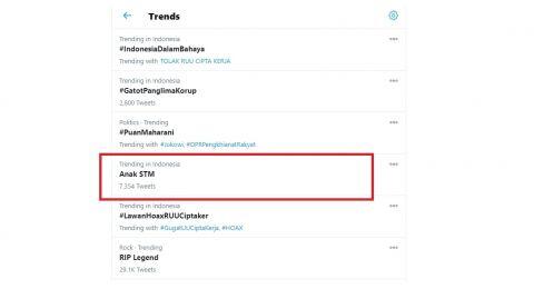 Duduki Trending Twitter, Panggilan Demo Anak STM Menggema