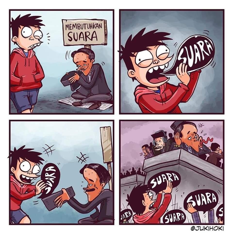 YANG MENOLAK UU CIPTA KERJA ADALAH ORANG GOBLOK, IDIOT, TOLOL, BODOH!!!.....