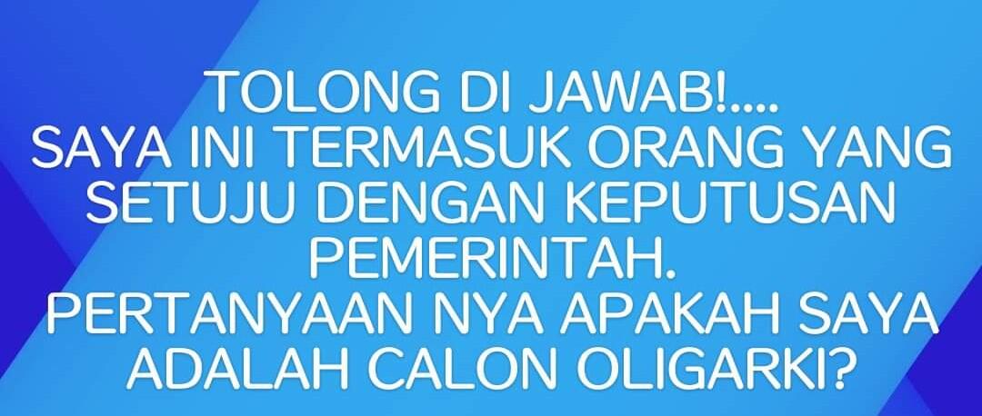 YANG MENOLAK UU CIPTA KERJA ADALAH ORANG GOBLOK, IDIOT, TOLOL, BODOH!!!.....