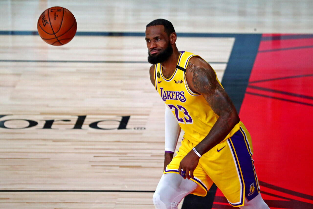 Statistik LeBron James pada Laga Kontra Heat di Final NBA 2020