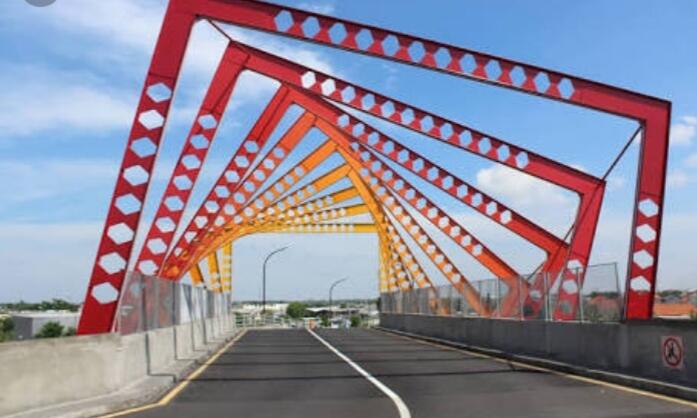 (COC Reg. Sidoarjo) Bukan Jembatan Biasa, Jembatan Citra Harmoni Instagramable Banget
